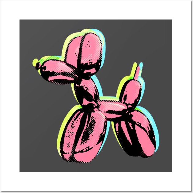 Balloon Dog Pop Art Wall Art by WPHmedia